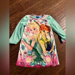 Disney Pink and Blue nightgown frozen